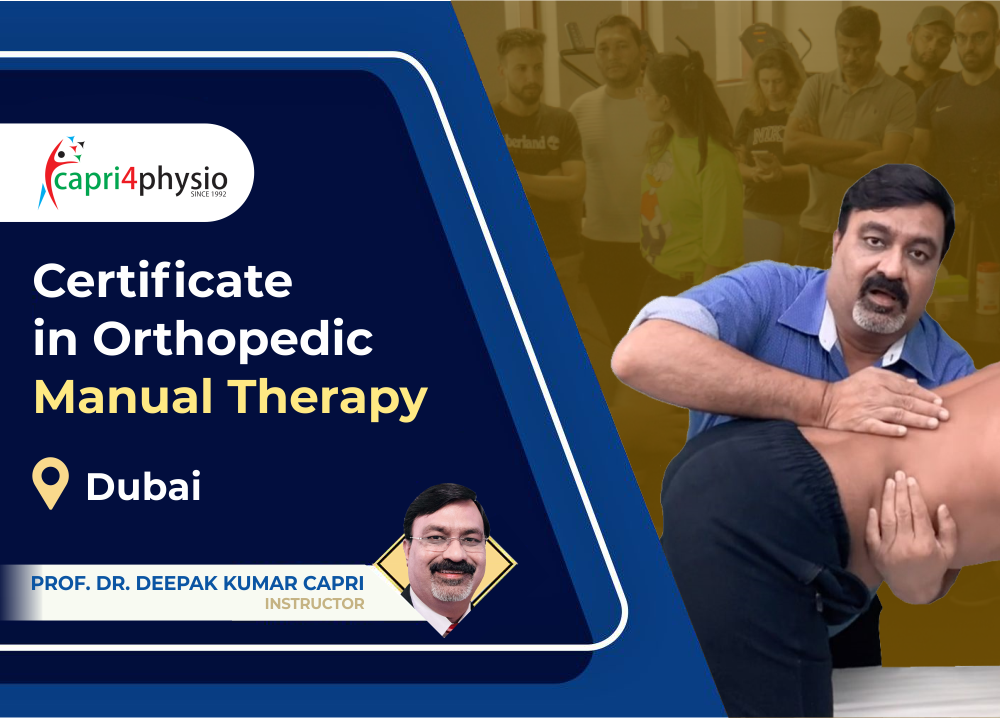 Certificate in Orthopedic Manual Therapy